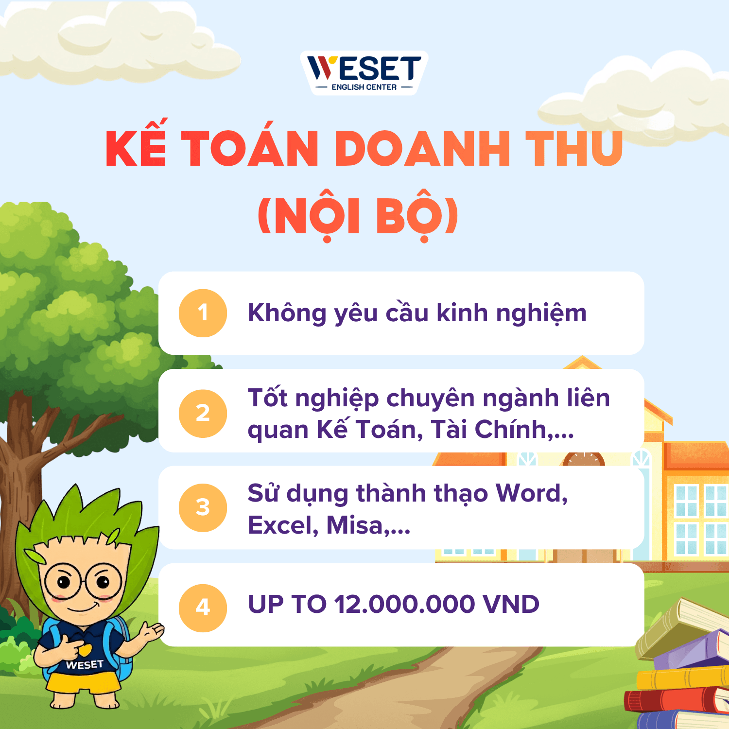 Ảnh minh họa: KẾ TOÁN DOANH THU (NỘI BỘ) FULL-TIME