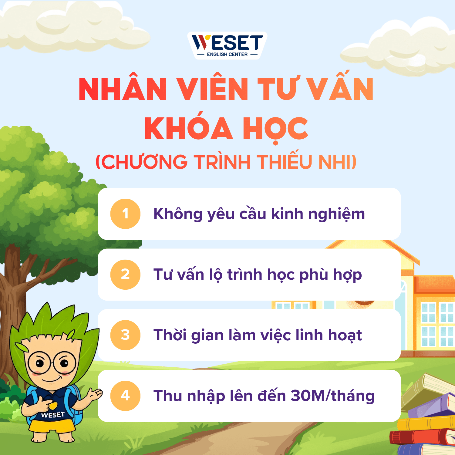 Ảnh minh họa: [TUYỂN DỤNG] NHÂN VIÊN TƯ VẤN KHÓA HỌC (CHƯƠNG TRÌNH THIẾU NHI)